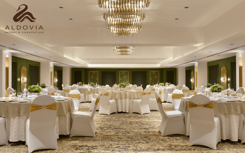 Luxury Destination Wedding in Bangalore at a Luxury Resort – Aldovia Resort