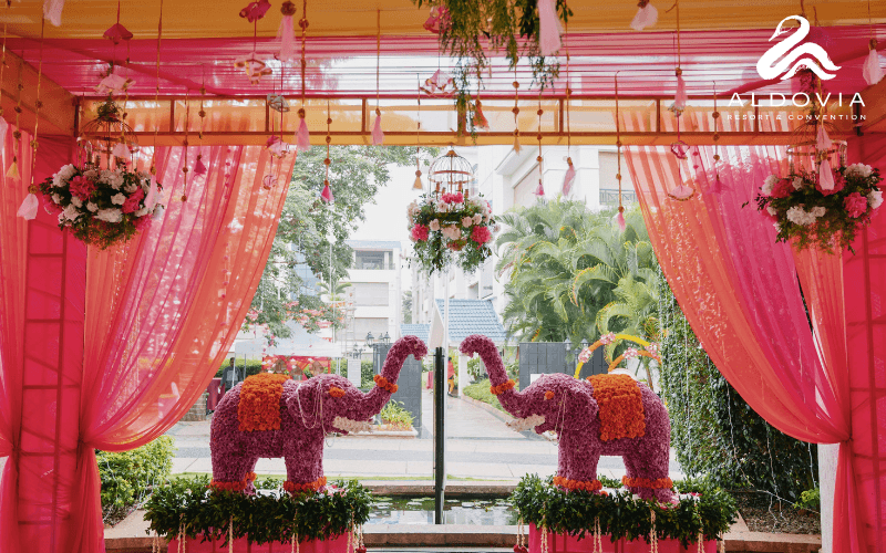 Luxury Open Wedding Venues in Bangalore with Indoor and Outdoor Spaces